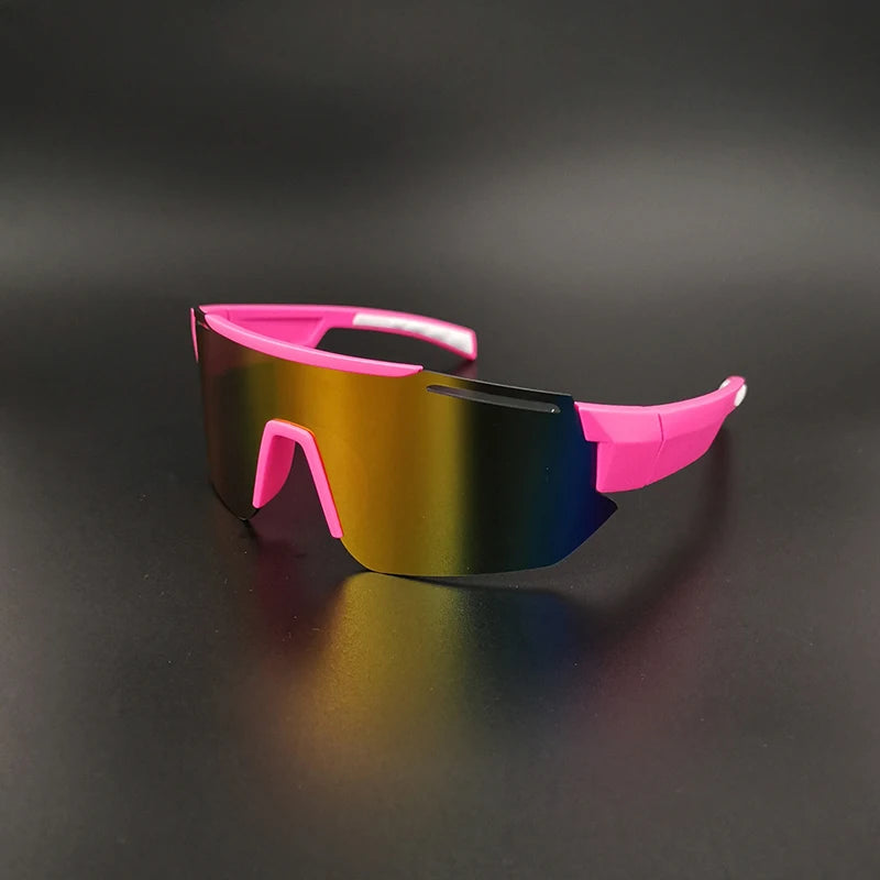 2024 Men Women Cycling Sunglasses UV400 Sport Running Fishing Goggles Pink Lentes MTB Road Bike Glasses Bicycle Eyewear Female